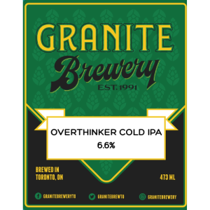 Overthinker Cold IPA