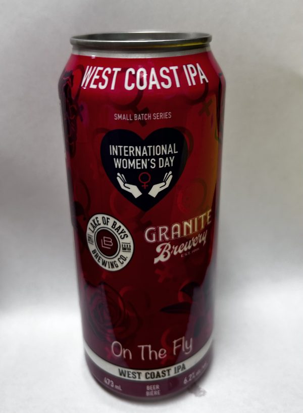 473mL On the Fly West Coast IPA- Collab with Lake of Bays