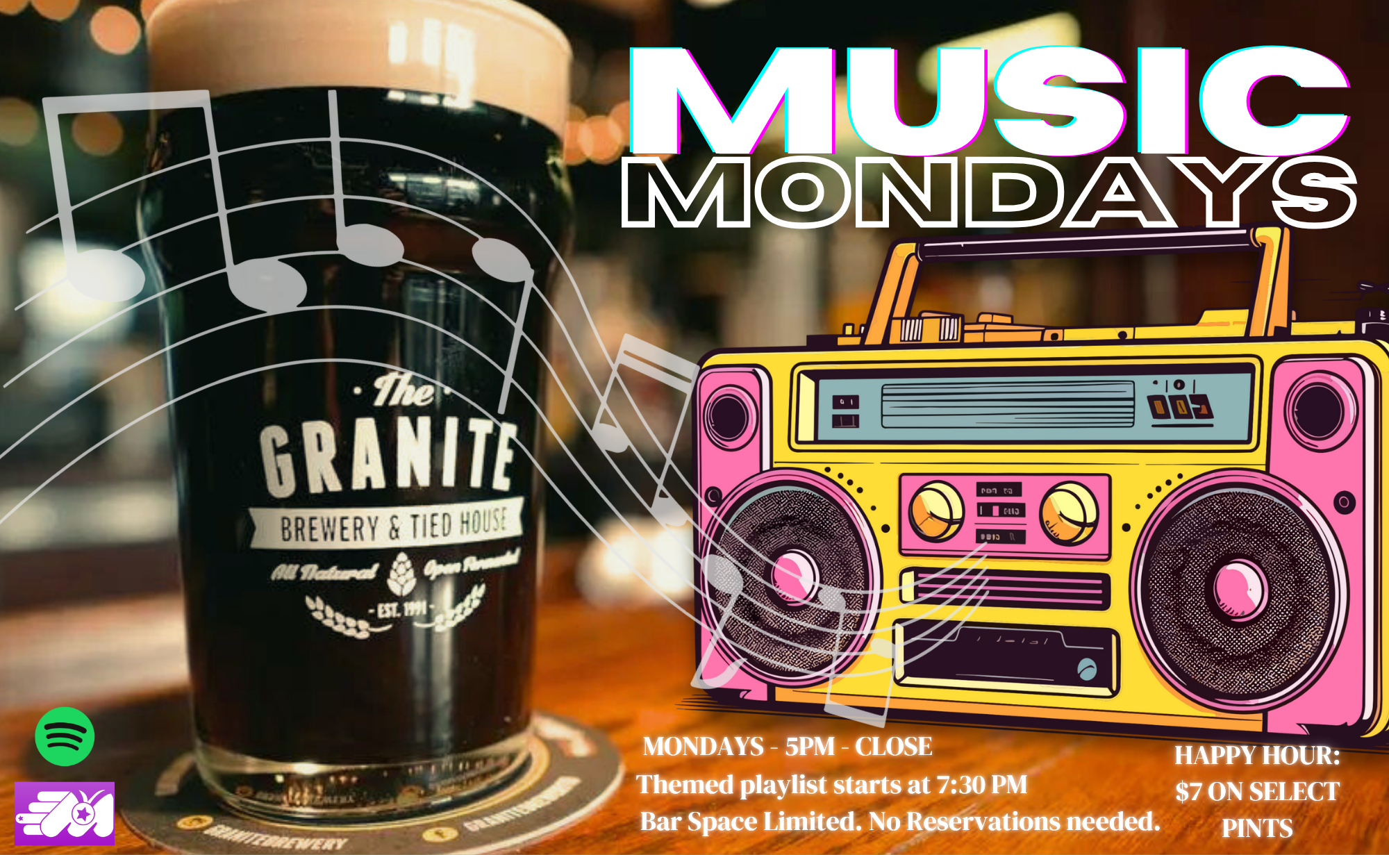 music monday slideshow poster