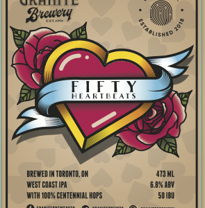 50 Heartbeats IPA Collab with Ren Navarro